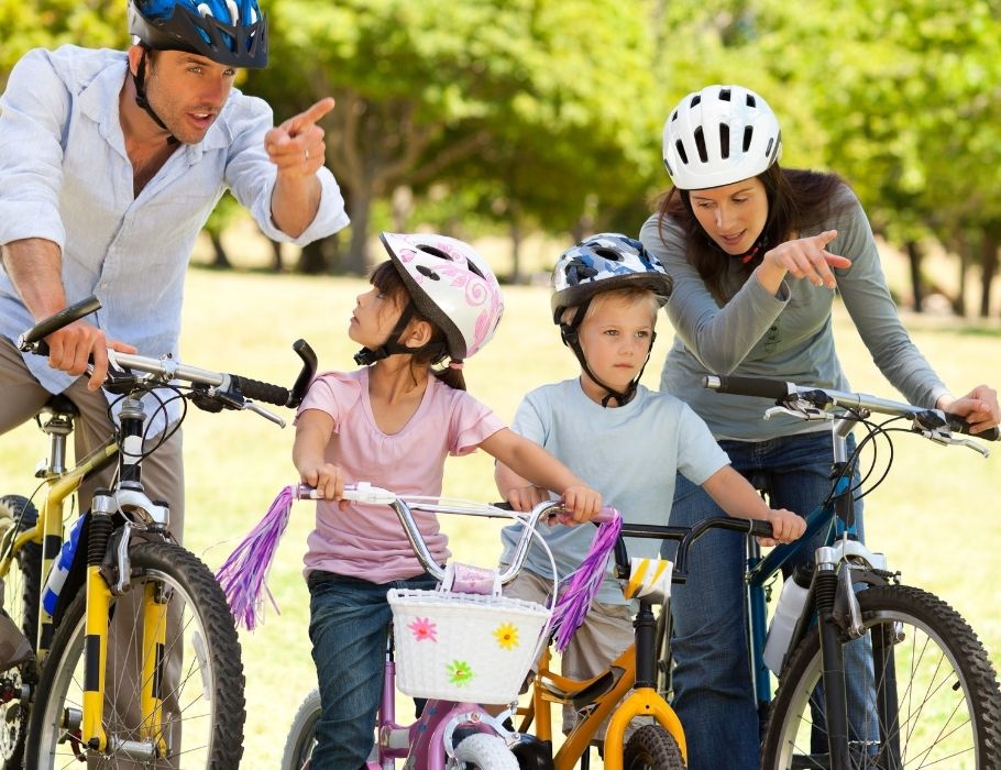 výběr kola pro děti a pro celou rodinu 