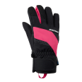 Lyžařské rukavice Ziener LUUKI-Z AS® AW JUNIOR Black Pop Pink