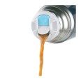 Termoska Thermos s tlačítkovým uzávěrem a šálkem - nerez