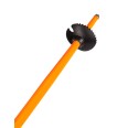 lyžařské hůlky BLIZZARD Race junior ski poles, orange/black