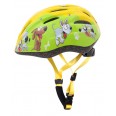 Dětská cyklistická helma Etape REBEL žlutá/zelená