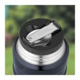Thermos Termoska na jídlo se skládácí lžící a šálkem 470 ml - tmavě modrá