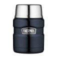 Thermos Termoska na jídlo se skládácí lžící a šálkem 470 ml - tmavě modrá