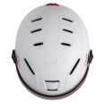 Dětská lyžařská helma Etape RIDER PRO, bílá/růžová mat mat