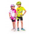 Etape – dětská cyklistická přilba REBEL, bílá/růžová