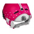Dětská lyžařská helma Etape RIDER PRO, růžová/bílá mat