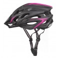 Dámská cyklistická helma Etape VENUS černá/růžová mat