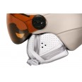 Lyžařská helma Etape GRACE PRO, bílá/prosecco mat