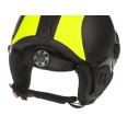 Mango – lyžařská přilba CUSNA VIP, černá/žlutá fluo mat