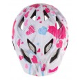 Dětská cyklistická helma Etape PLUTO LIGHT bílá/růžová