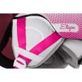 Dětská lyžařská helma Etape SPEEDY PRO, bílá/růžová mat