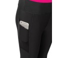 Etape – dámské kalhoty REBECCA, černá/růžová