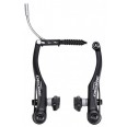 brzdy SHIMANO Deore BR-M610-L V-brake černé (sada), botky M70CT4