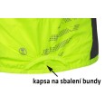 Etape - dámská větrovka GLORIA 2.0, žlutá fluo