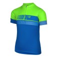 Etape – dětský dres PEDDY 2.0, zelená/modrá