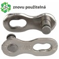 Spojka řetězu KMC 7-8R  EPT povrch, šedý 7,1 mm,