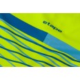 Etape – dětský dres LUCKY, žlutá fluo/modrá