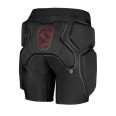 Etape – dětské krátké kalhoty - chránič  TAIL JUNIOR, černá