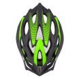 Etape – cyklistická přilba TWISTER, černá/zelená mat