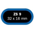 záplaty FERDUS ZS 9 32x16mm balení 50ks