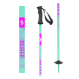 Dětské lyžařské hole Scott Element Jr. Mint Green/ Neon Pink
