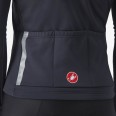 Castelli – pánský dres Entrata Thermal, light black/red