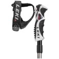 Lyžařské hole Leki Hot Shot S, black-lightgrey-red