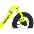 Odrážedlo MAXÍK Evo Lite fluo žlutá/fialová