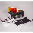 Sportovní sluneční brýle 4K MIRADOR Zeiss, White red, Red Mirror 25