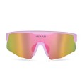 Sportovní sluneční brýle 4K MIRADOR Aerolite, pink-black, pink mirror 25