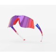 Sportovní sluneční brýle 4K MIRADOR Aerolite, wht-blue, purple red mirror 25