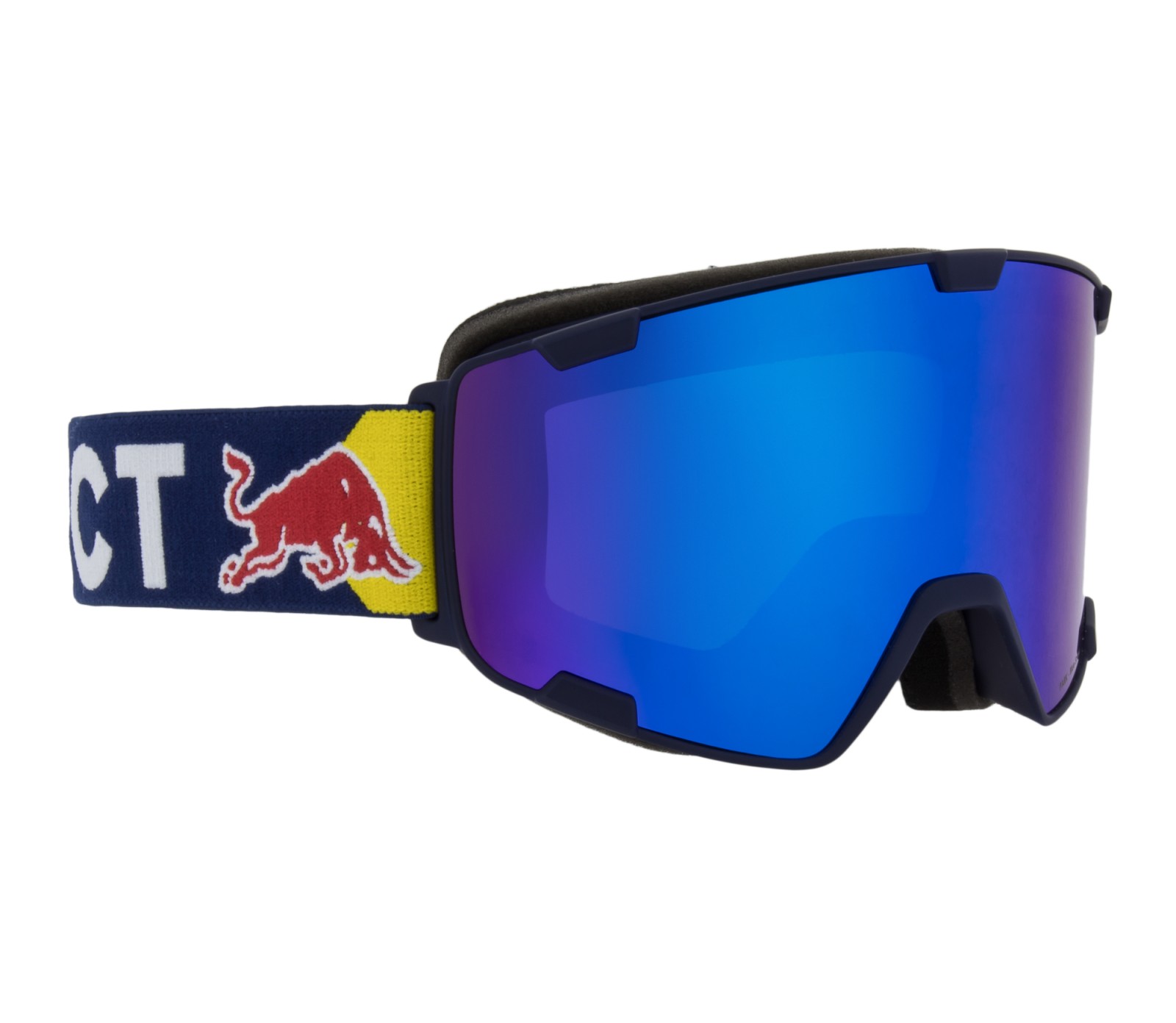 Lyžařské brýle RED BULL SPECT-PARK-003, matt dark blue, smoke with blue mirror, CAT3