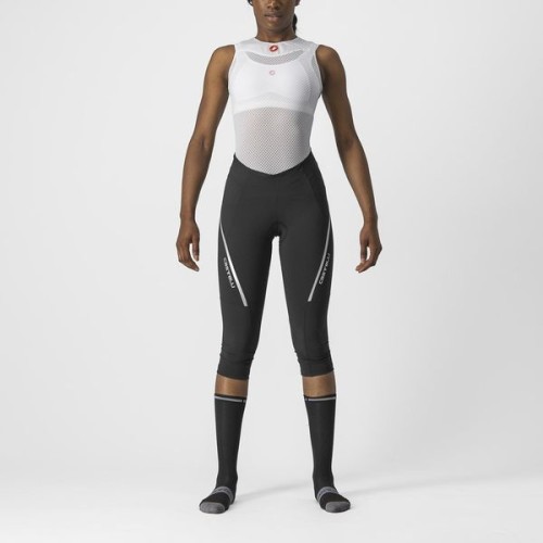 Castelli - dámské  kalhoty Velocissima 3 Knickers s vložkou, black/silver