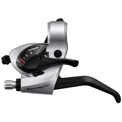 Řazení SHIMANO ST-TX800-S levé EZ FIRE Plus stříbrné (v krabičce)