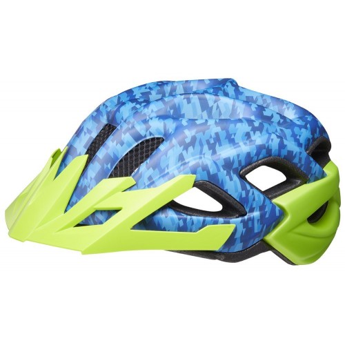 přilba KED Status Junior M camouflage blue green 52-59 cm