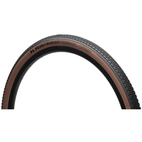 Plášť K-SERIES Flintridge Gravel 700x45C 120 TPI kevlar, hnědý bok