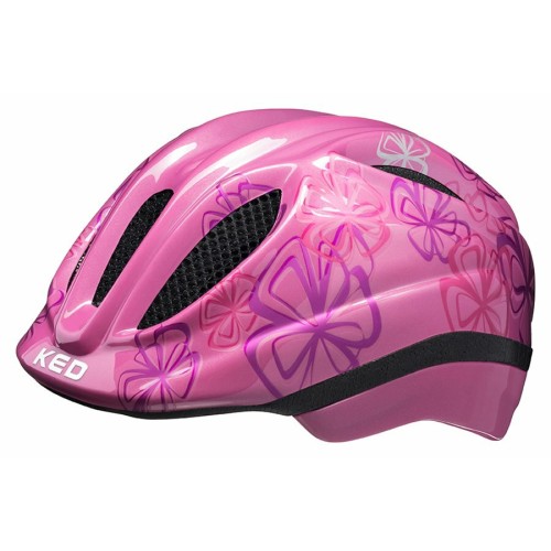 přilba KED Meggy Trend S pink flower 46-51 cm