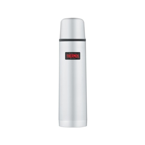 Termoska Thermos s tlačítkovým uzávěrem a šálkem - nerez