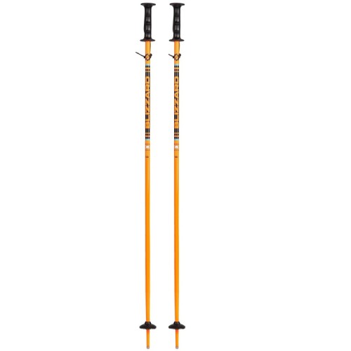 lyžařské hůlky BLIZZARD Race junior ski poles, orange/black