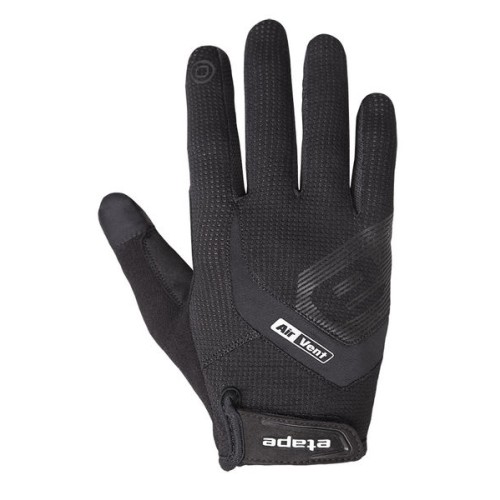 Etape - cyklistické rukavice FOX+, černá