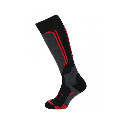 lyžařské ponožky BLIZZARD Allround wool ski socks, black/red