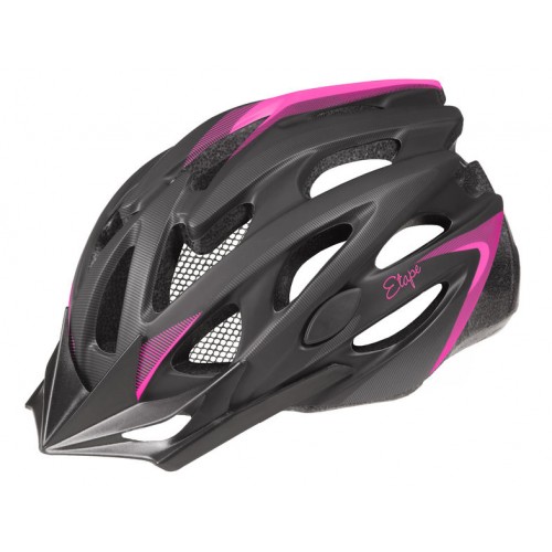 Dámská cyklistická helma Etape VENUS černá/růžová mat