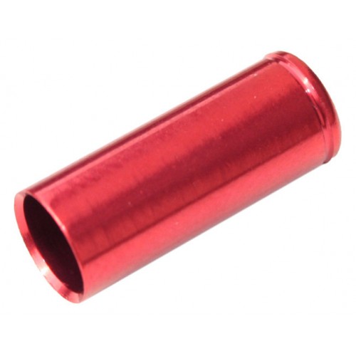 koncovka bowdenu MAX1 CNC Alu 5mm utěsněná červená 100ks