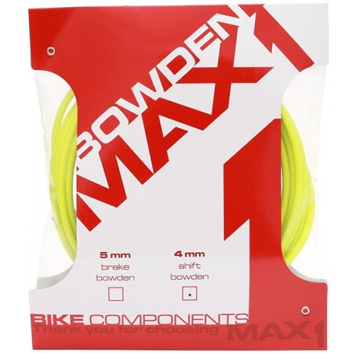 bowden MAX1 4mm fluo žlutá balení 3m