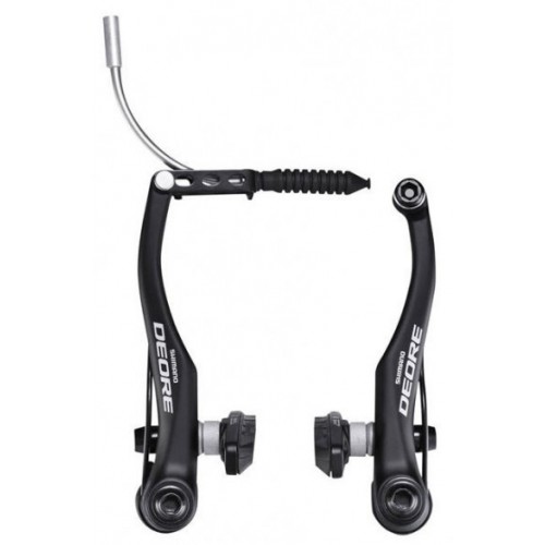 brzdy SHIMANO Deore BR-M610-L V-brake černé (sada), botky M70CT4