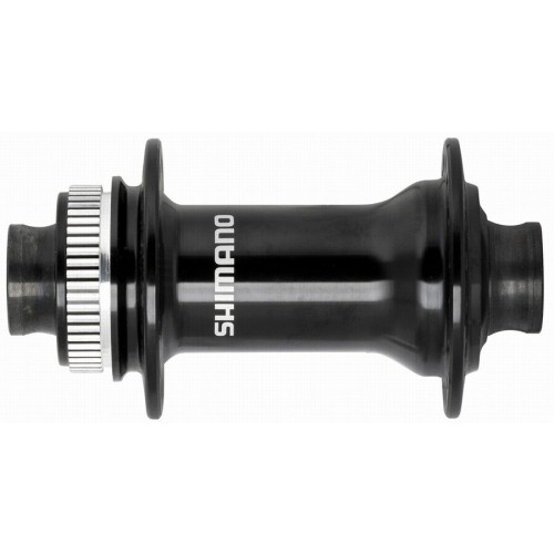 Náboj disc SHIMANO HB-MT410 32děr Center lock 15mm e-thru-axle 100mm přední černý