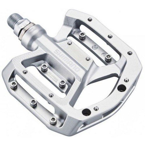 Pedály SHIMANO PD-GR500 Flat stříbrné v krabičce