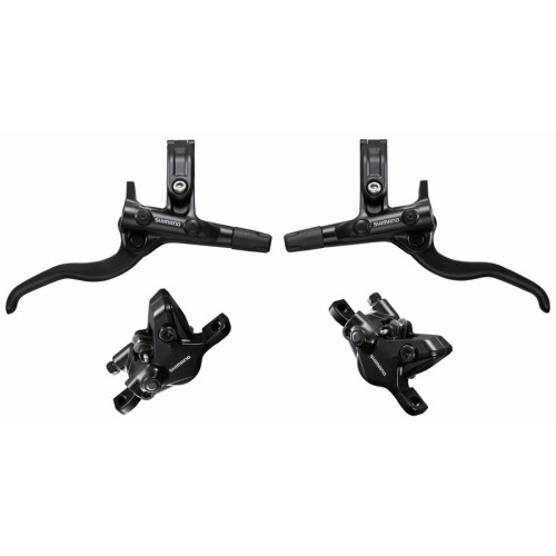 Brzda kotoučová SHIMANO Deore MT410 přední a zadní/J-kit, komplet bez kotoučů