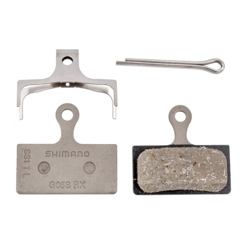 Brzdové destičky SHIMANO G05S-RX polymer, v krabičce