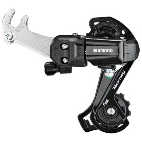 Měnič SHIMANO Tourney RD-TY200SS hák 6/7 speed , dlouhé vodítko, černý
